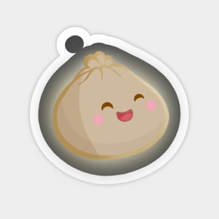 Happy Little Bao Bun Sticker